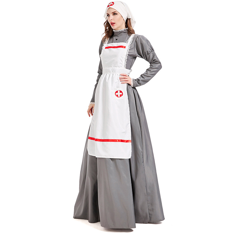 Womens Medical Halloween Costumes Civil War Nurse Adult Costume